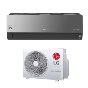 LG "Artcool Mirror" oldalfali inverteres split klíma 3,5 kW - WiFi vezérléssel