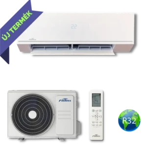 Új Fisher Comfort Plus FSAI-CP-121AE3/FSOAI-CP-121AE3 oldalfali split klíma 3,5kW